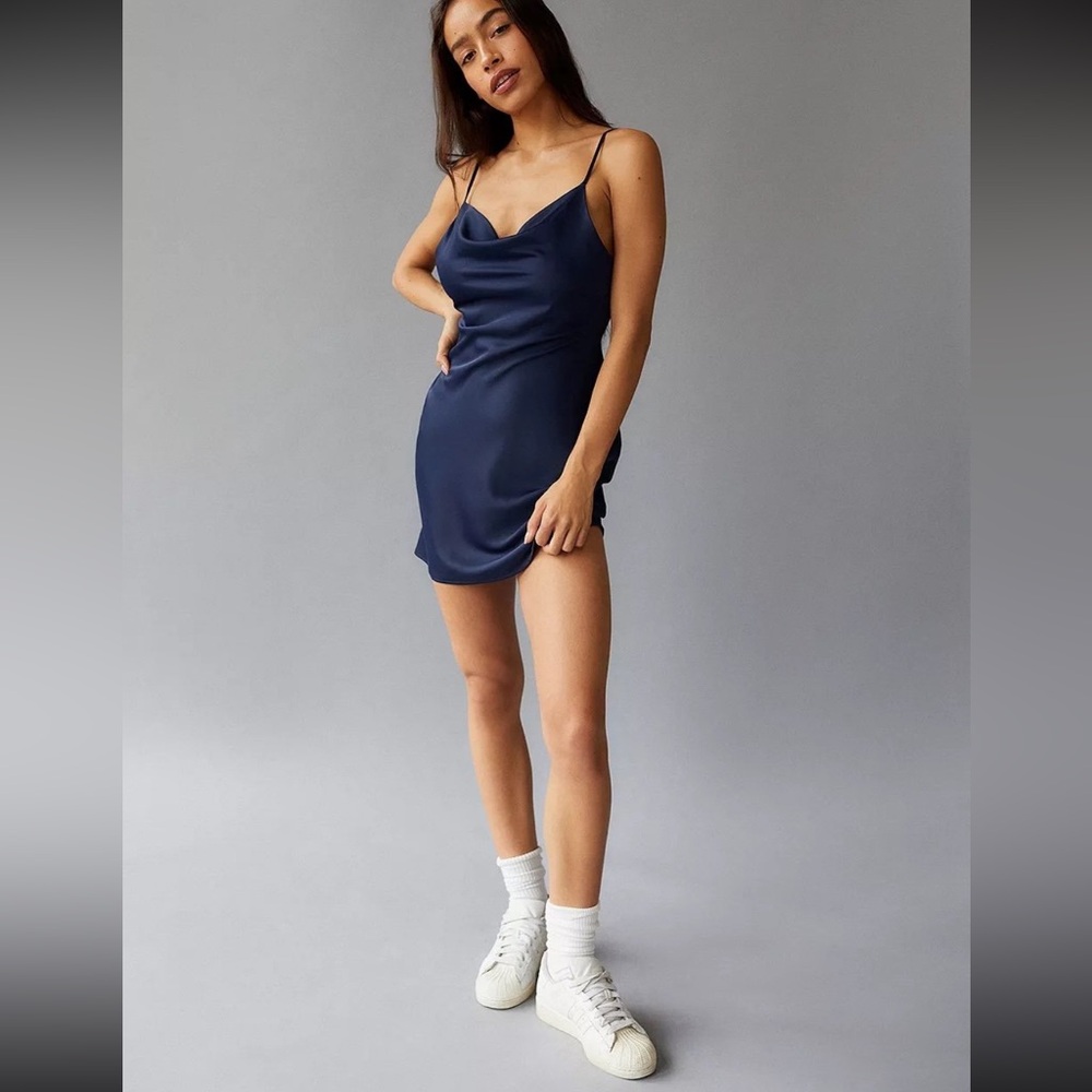 Urban Outfitters Navy Mini Dress